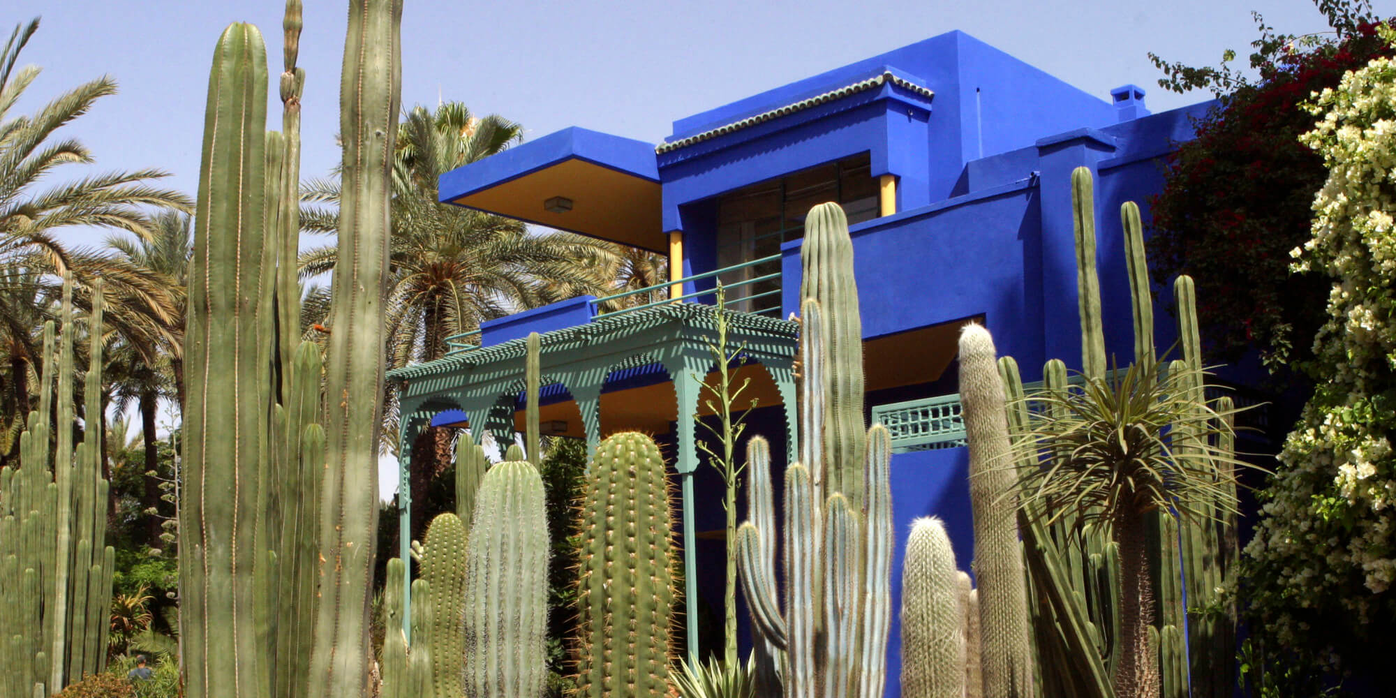 Majorelle garden and YSL museum next to the apartment